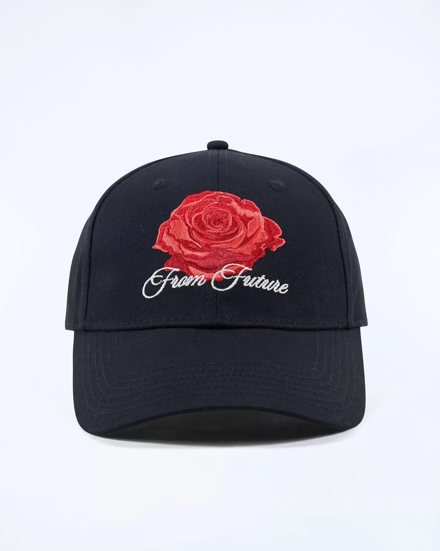 FROM FUTURE Casquettes | Casquette à Visière Courbée Rose Noir