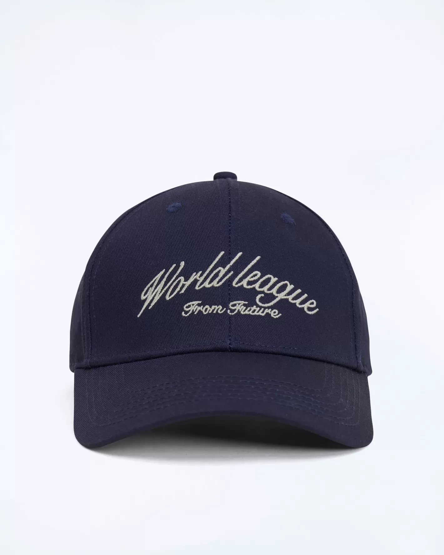 FROM FUTURE Casquettes | Casquette à Visière Courbée World League Navy