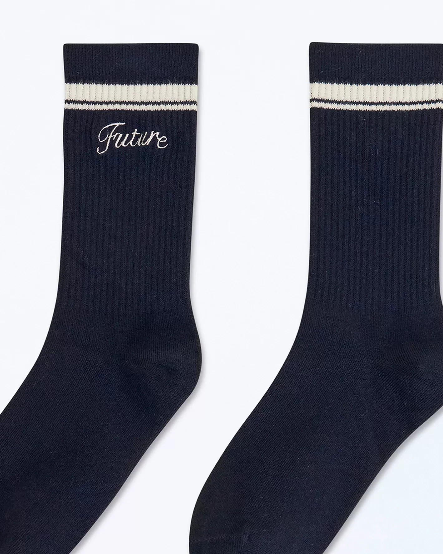 FROM FUTURE Chaussettes | Chaussettes Mi-hautes Future Navy