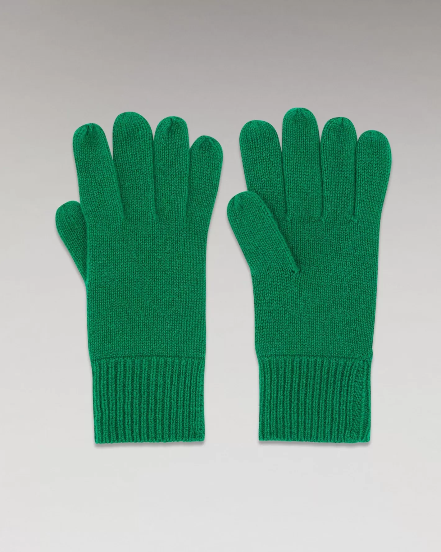 FROM FUTURE Gants En Cachemire | Gants Regular Basique Winter Green