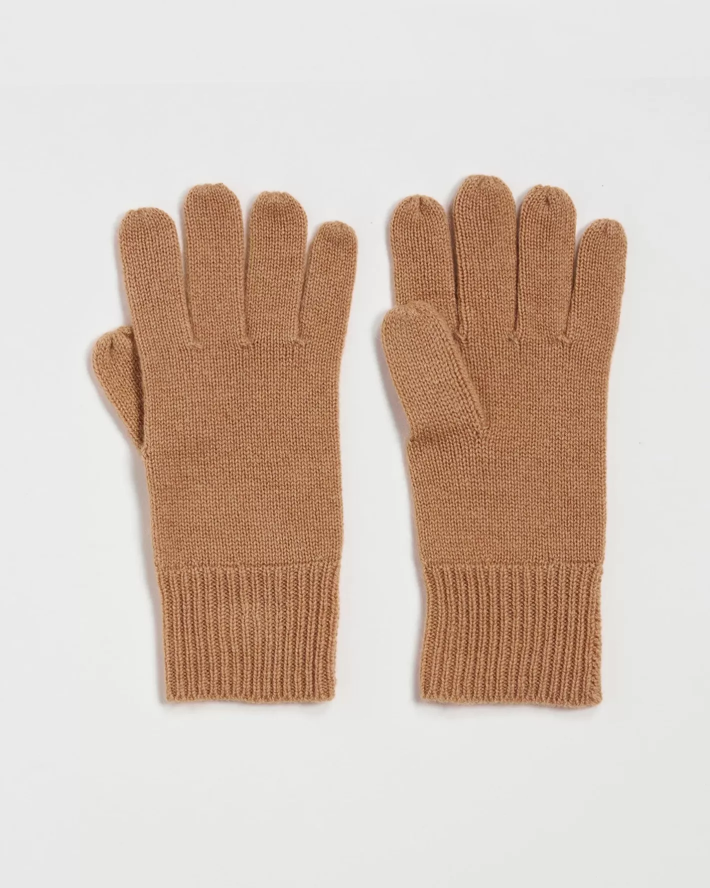 FROM FUTURE Gants En Cachemire | Gants Regular Basique Camel