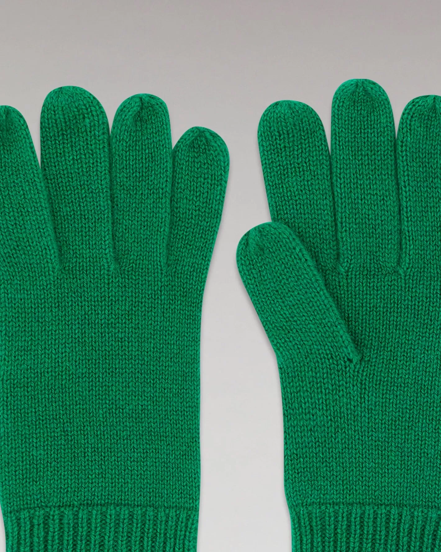 FROM FUTURE Gants En Cachemire | Gants Regular Basique Winter Green