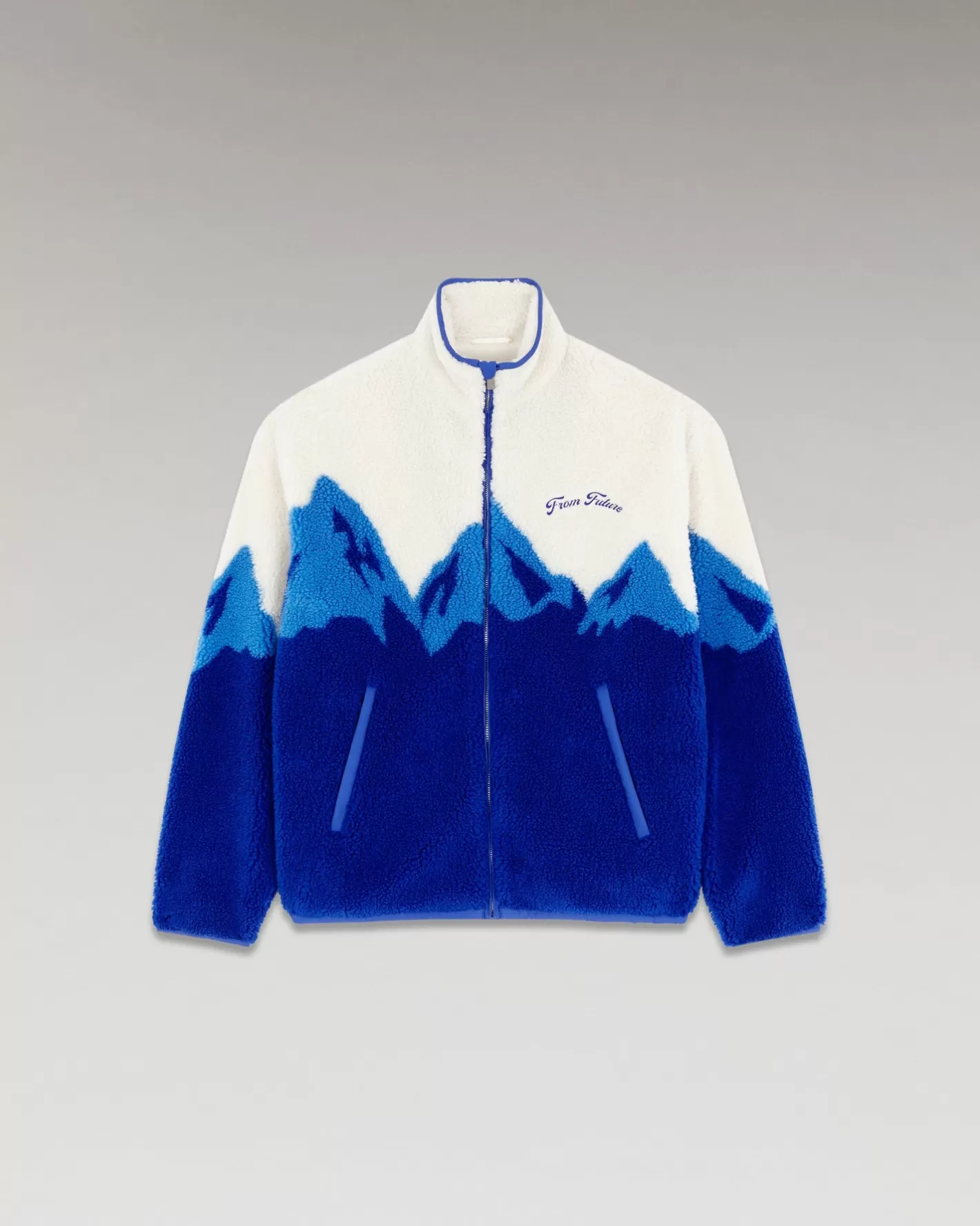 FROM FUTURE Manteaux Et Vestes | Outerwear Veste Sherpa Montagne Pop Blue