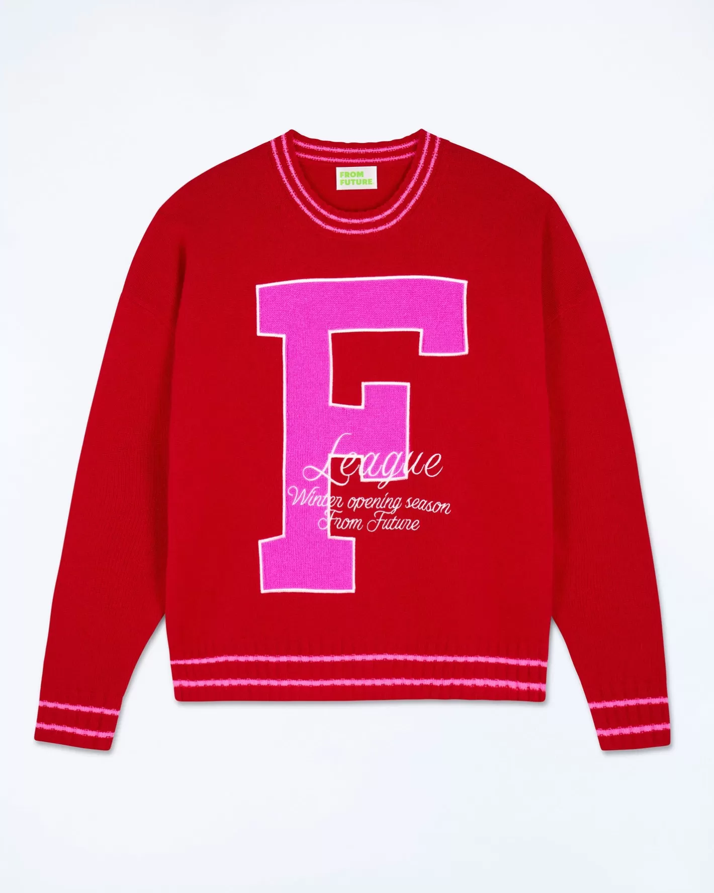 FROM FUTURE Pulls En Cachemire | Cols Ronds Cachemire | Pull Col Rond F Dark Red